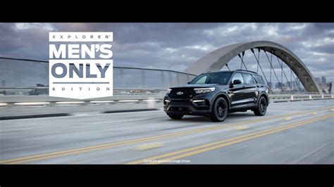 ford explorer men's only edition youtube